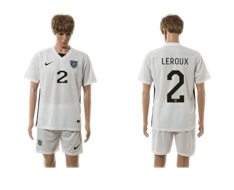 2015-16 USA 2 Leroux Home Jersey
