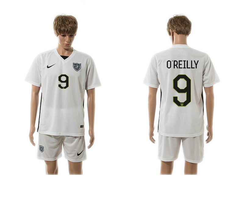 2015-16 USA 9 O'Reilly Home Jersey