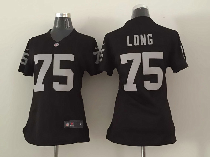 Nike Raiders 75 Long Black Women Game Jersey