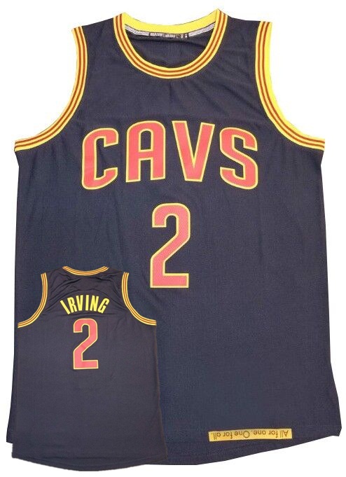 Cavaliers 2 Irving Blue 2014-15 Hot Printed New Rev 30 Jersey