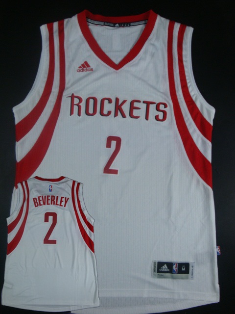 Rockets 2 Beverley White Hot Printed New Rev 30 Jersey