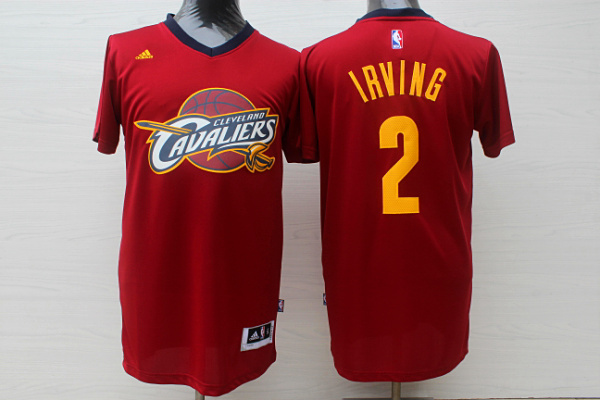Cavaliers 2 Irving Red Short Sleeve Jersey