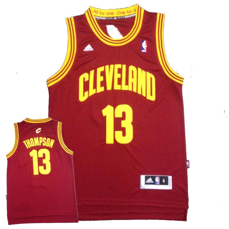 Cavaliers 13 Thompson Red New Revolution 30 Jersey