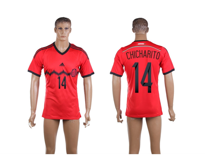 2014 World Cup Mexico 14 Chicharito Away Thailand Jerseys 2014 World Cup Mexico 14 Chicharito Away Thailand Jerseys