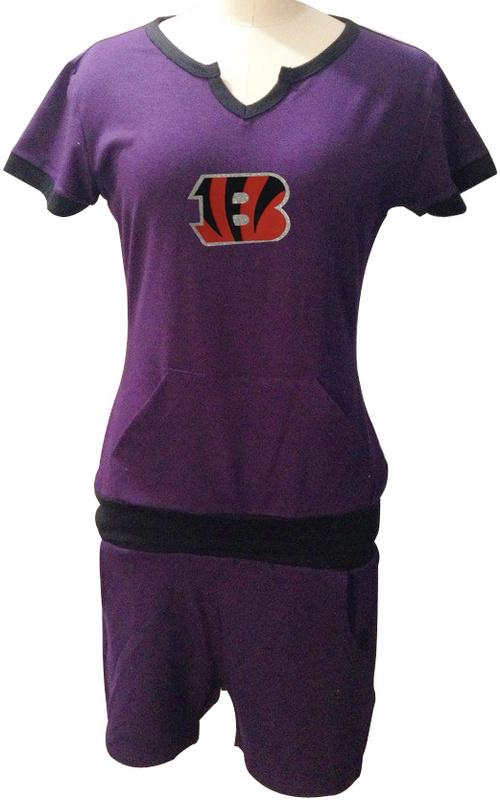 Nike Bengals Purple Women Sport Suits