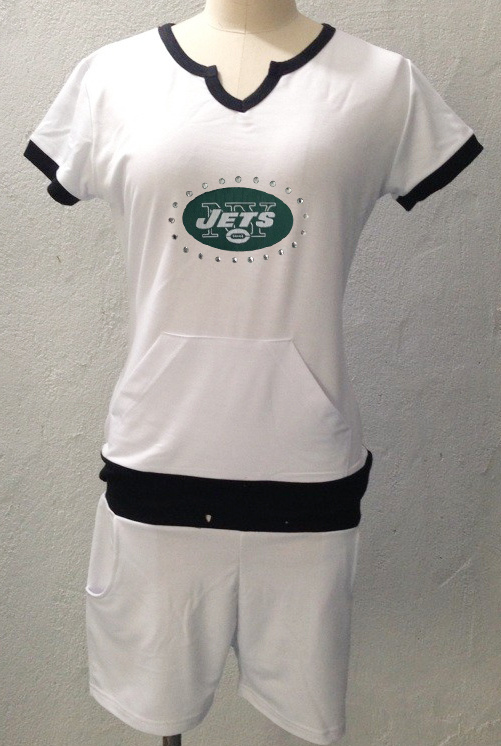 Nike Jets White Women Sport Suits