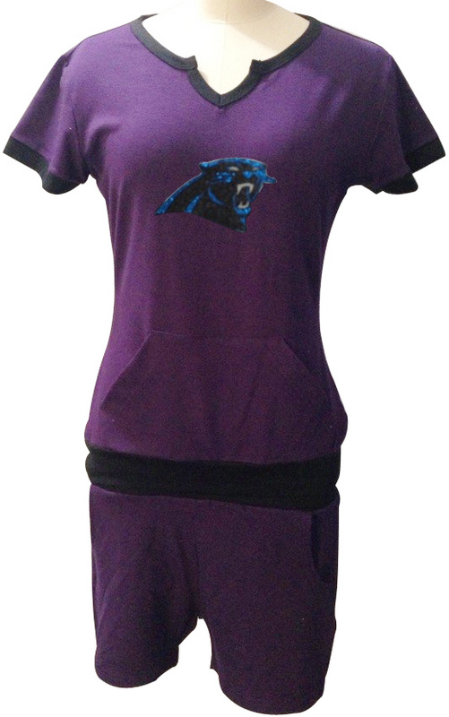Nike Panthers Purple Women Sport Suits