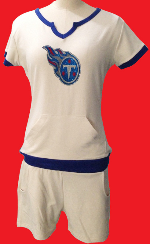 Nike Titans White Women Sport Suits