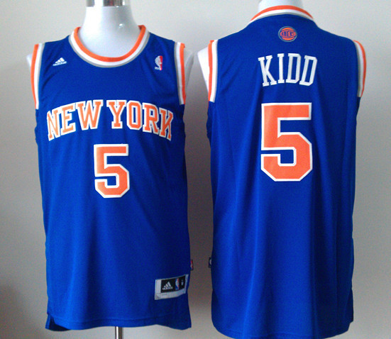 Knicks 5 Kidd Blue New Revolution 30 Jerseys