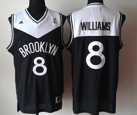 Nets 8 Williams Black New Revolution 30 Jerseys