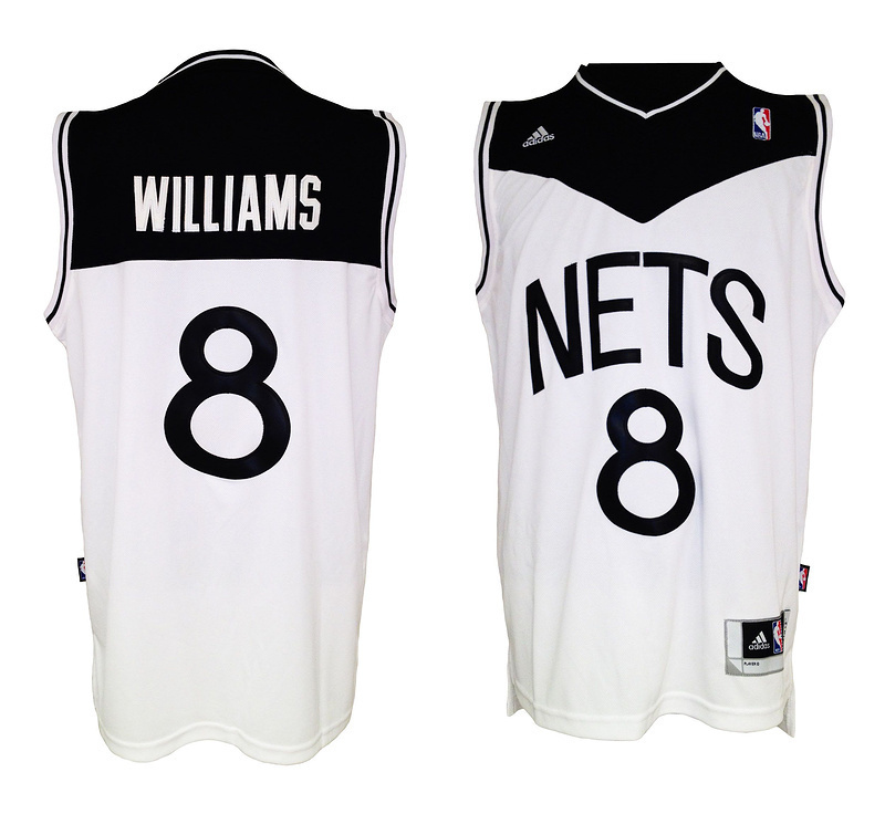 Nets 8 Williams White New Revolution 30 Jerseys