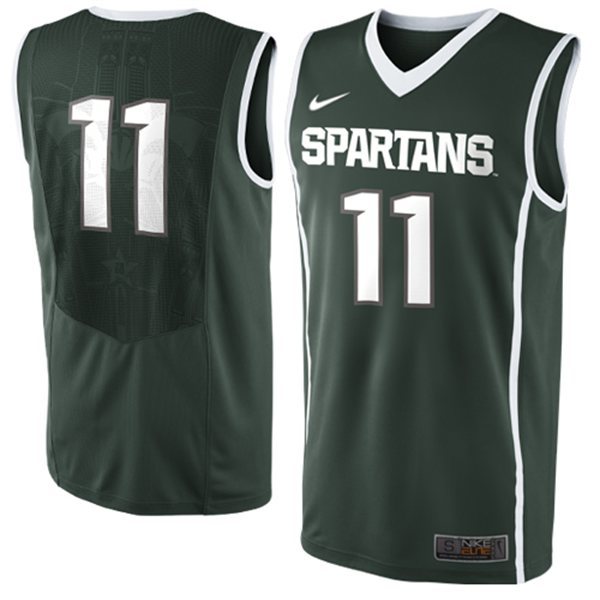 Nike Michigan State Spartans 11 Keith Appling Green Basketball Jerseys Nike Michigan State Spartans 11 Keith Appling Green Basketball Jerseys