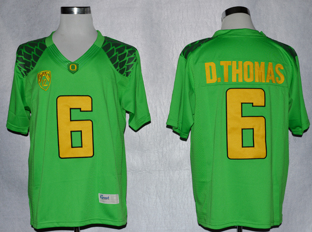 Oregon Ducks 6 D.Thomas Green Limited Jerseys