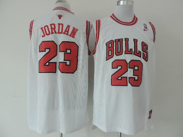 Bulls 23 Jordan White New Revolution 30 Jerseys