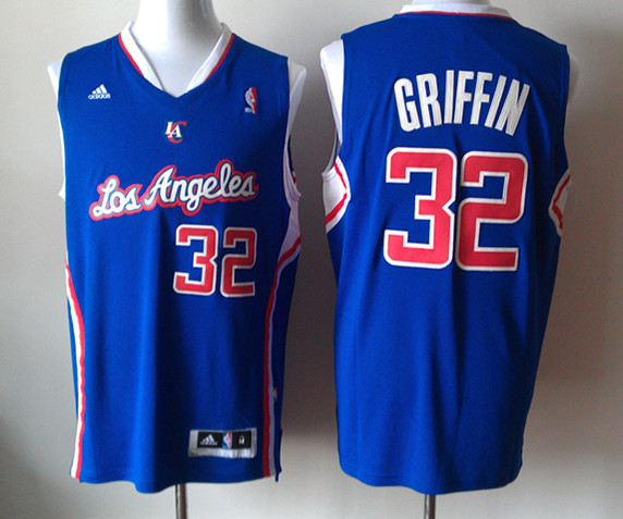 Clippers 32 Griffin Blue New Revolution 30 Jerseys