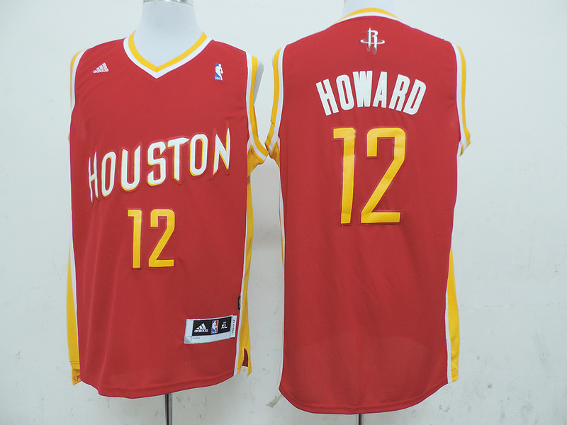 Houston Rockets 12 Howard Red New Revolution 30 Jerseys