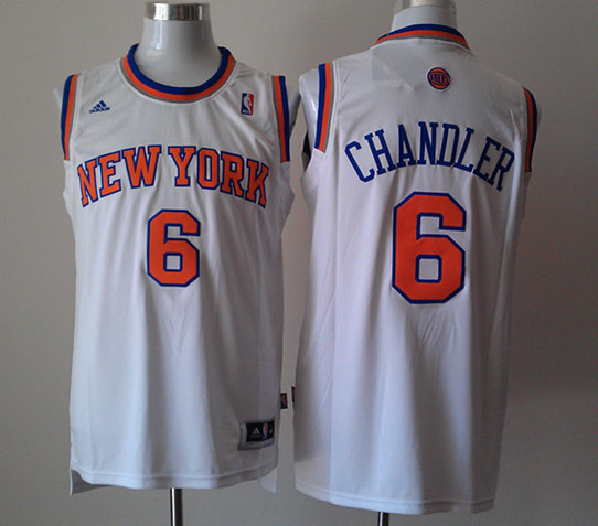 Knicks 6 Chandle White New Revolution 30 Jerseys