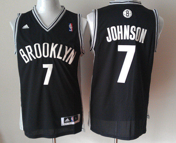 Nets 7 Johnson Black New Revolution 30 Jerseys