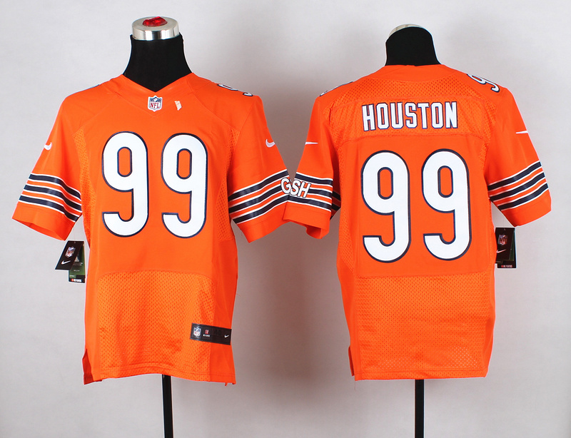 Nike Bears 99 Houston Orange Elite Jerseys