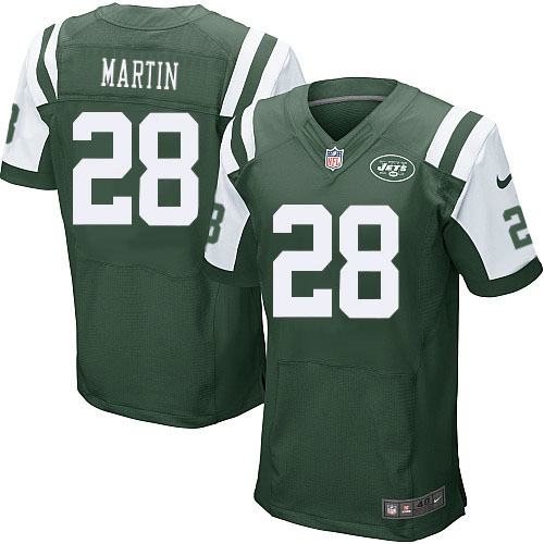 Nike Jets 28 Martin Green Elite Jerseys