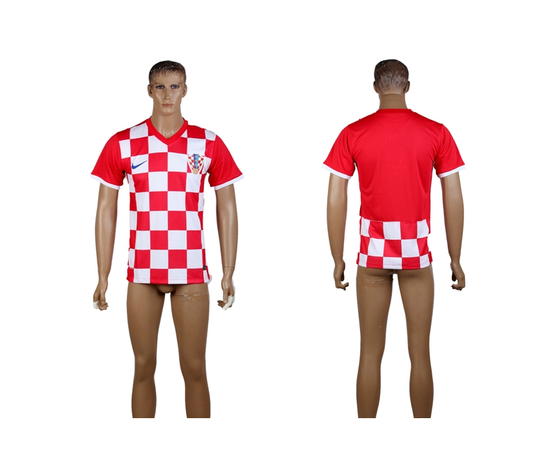 2014 World Cup Croatia Home Thailand Jerseys
