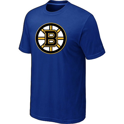 Boston Bruins Big & Tall Logo Blue T Shirt