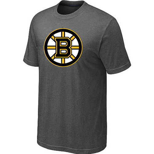 Boston Bruins Big & Tall Logo D.Grey T Shirt