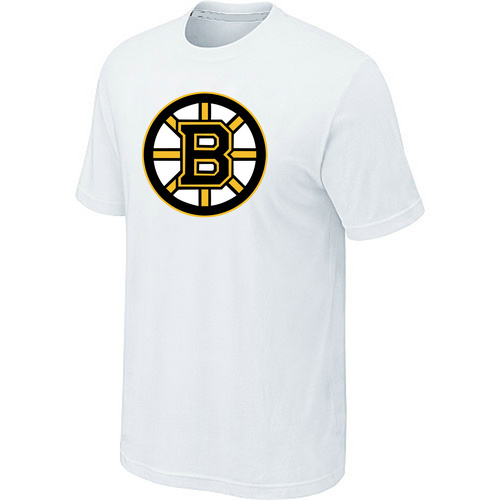 Boston Bruins Big & Tall Logo White T Shirt