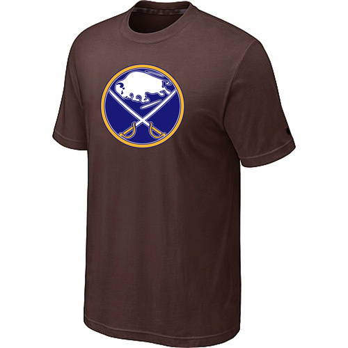 Buffalo Sabres Big & Tall Logo Brown T Shirt