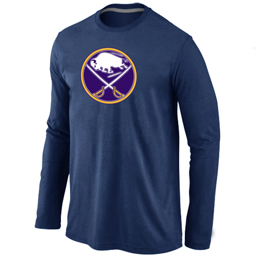 Buffalo Sabres Big & Tall Logo D.Blue Long Sleeve T Shirt