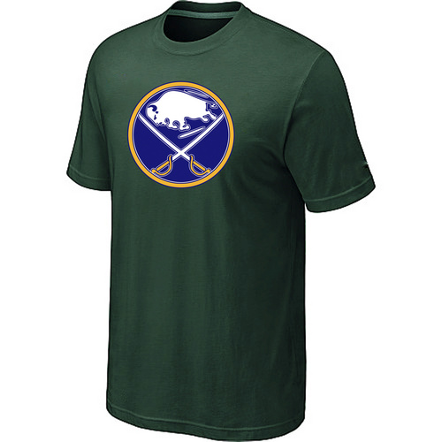 Buffalo Sabres Big & Tall Logo D.Green T Shirt