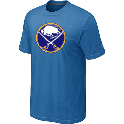 Buffalo Sabres Big & Tall Logo L.Blue T Shirt - Click Image to Close