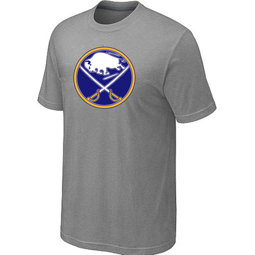 Buffalo Sabres Big & Tall Logo L.Grey T Shirt