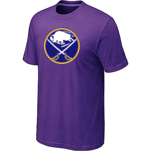 Buffalo Sabres Big & Tall Logo Purple T Shirt