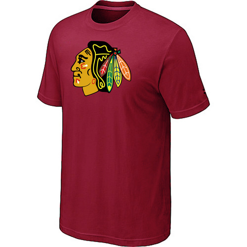 Chicago Blackhawks Big & Tall Logo Red T Shirt