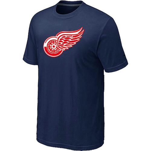 Detroit Red Wings Big & Tall Logo D.Blue T Shirt