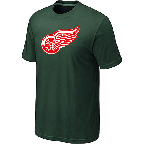 Detroit Red Wings Big & Tall Logo D.Green T Shirt