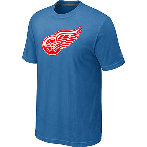 Detroit Red Wings Big & Tall Logo L.Blue T Shirt