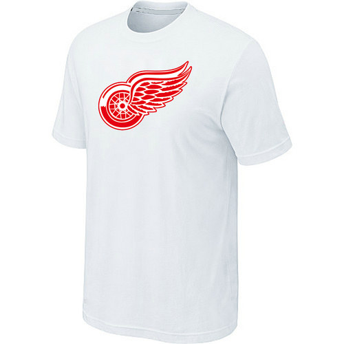 Detroit Red Wings Big & Tall Logo White T Shirt