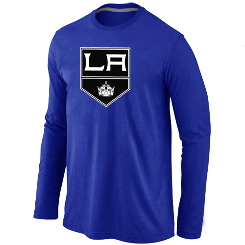 Los Angeles Kings Big & Tall Logo Blue Long Sleeve T Shirt