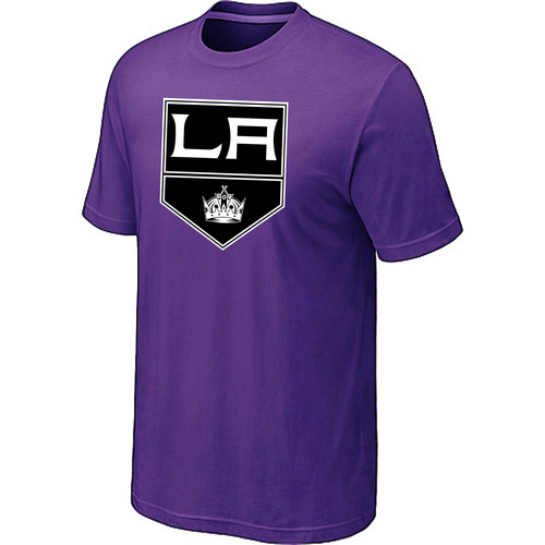 Los Angeles Kings Big & Tall Logo Purple T Shirt