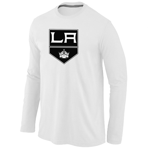 Los Angeles Kings Big & Tall Logo White Long Sleeve T Shirt