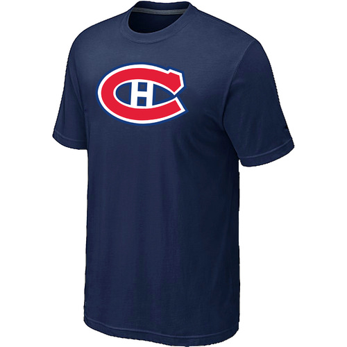 Montreal Canadiens Big & Tall Logo D.Blue T Shirt