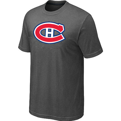 Montreal Canadiens Big & Tall Logo D.Grey T Shirt