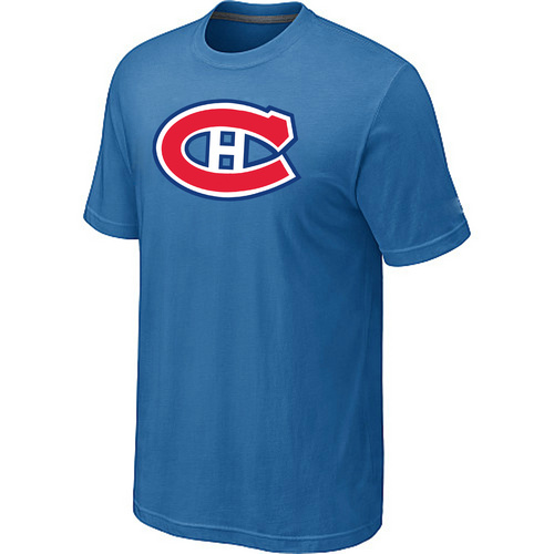 Montreal Canadiens Big & Tall Logo L.Blue T Shirt