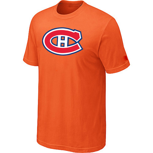 Montreal Canadiens Big & Tall Logo Orange T Shirt
