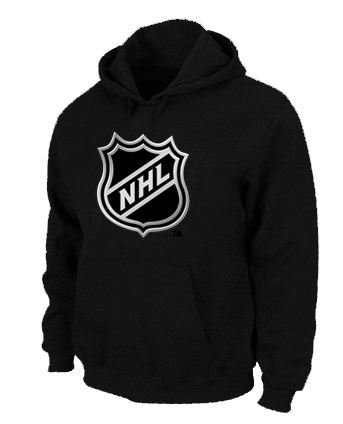NHL Logo Big & Tall Pullover Hoodie Black