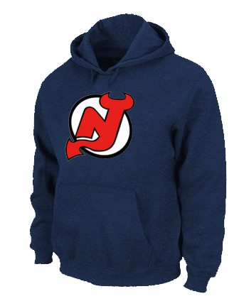 NHL New Jersey Devils Big & Tall Pullover Hoodie D.Blue