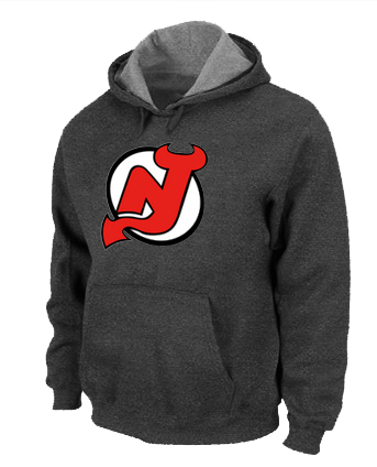 NHL New Jersey Devils Big & Tall Pullover Hoodie D.Grey