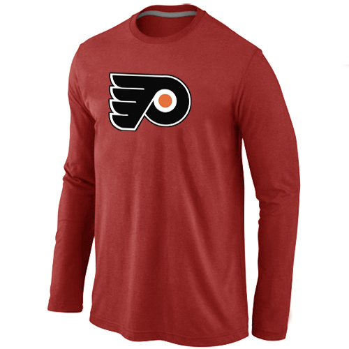 Philadelphia Flyers Big & Tall Logo Red Long Sleeve T Shirt